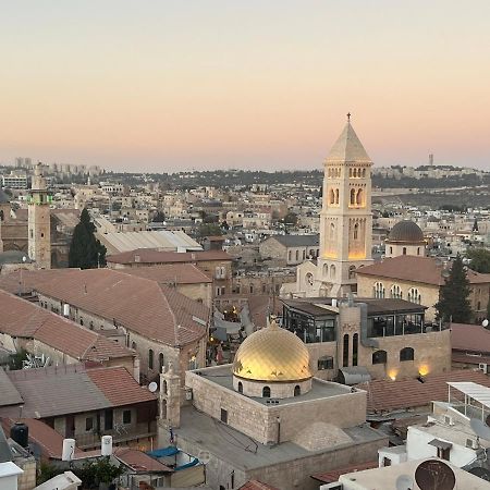 Very Nice Apartment With View Of All The Old City Jerusalem Eksteriør billede